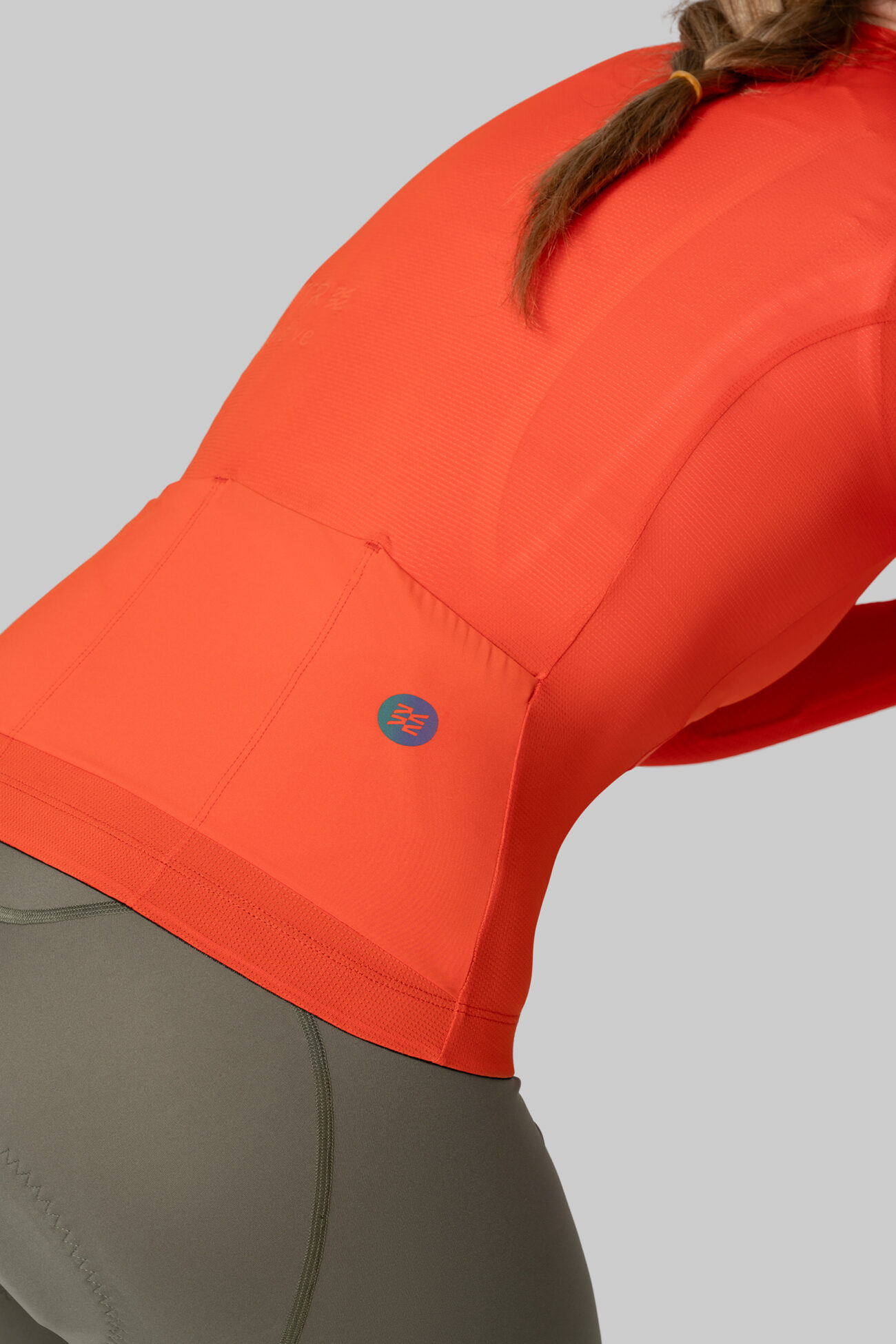 Женская Джерси с Длинным Рукавом Эволв (Evolve) Spicy Orange